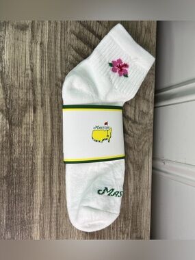 Masters Azalea Men’s socks. Purchased at Augusta National 2026. Rare